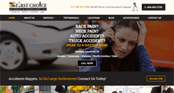 Desktop Screenshot of firstchoiceaccidentcare.com