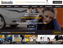 Tablet Screenshot of firstchoiceaccidentcare.com